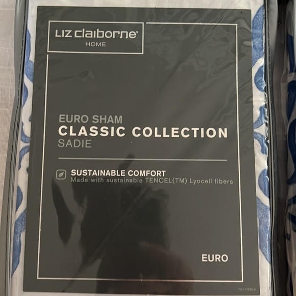 NWT Liz Claiborne Euro Sham Sadie Set of 2 - Picture 5 of 6